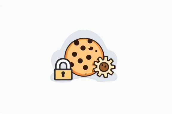 Icona che rappresenta i cookie essenziali per la funzionalità del sito web.